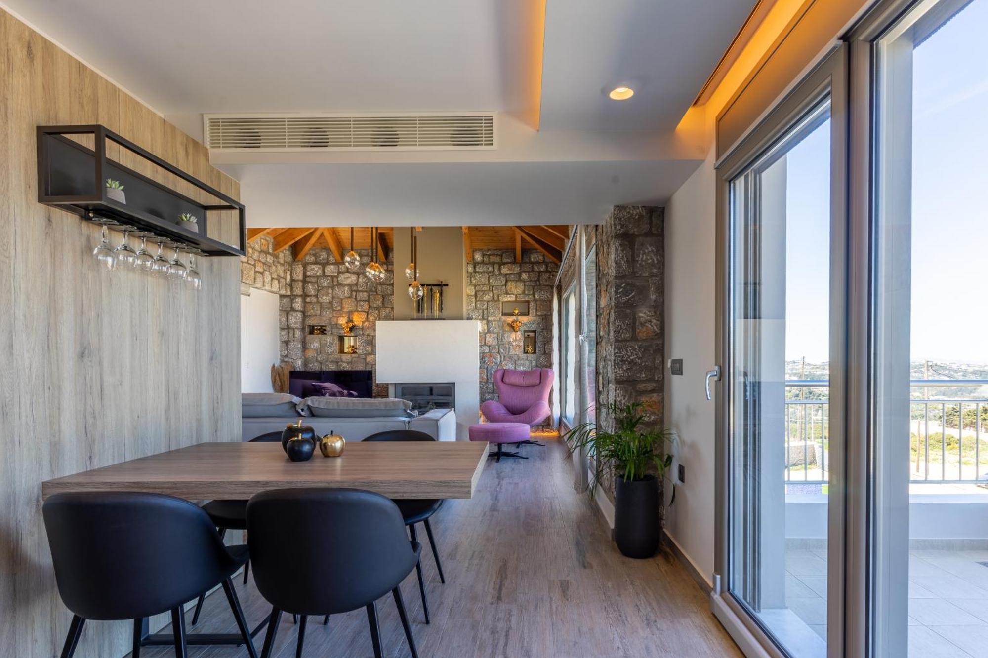 Rhode Luxury Villa Kalithies Exterior foto