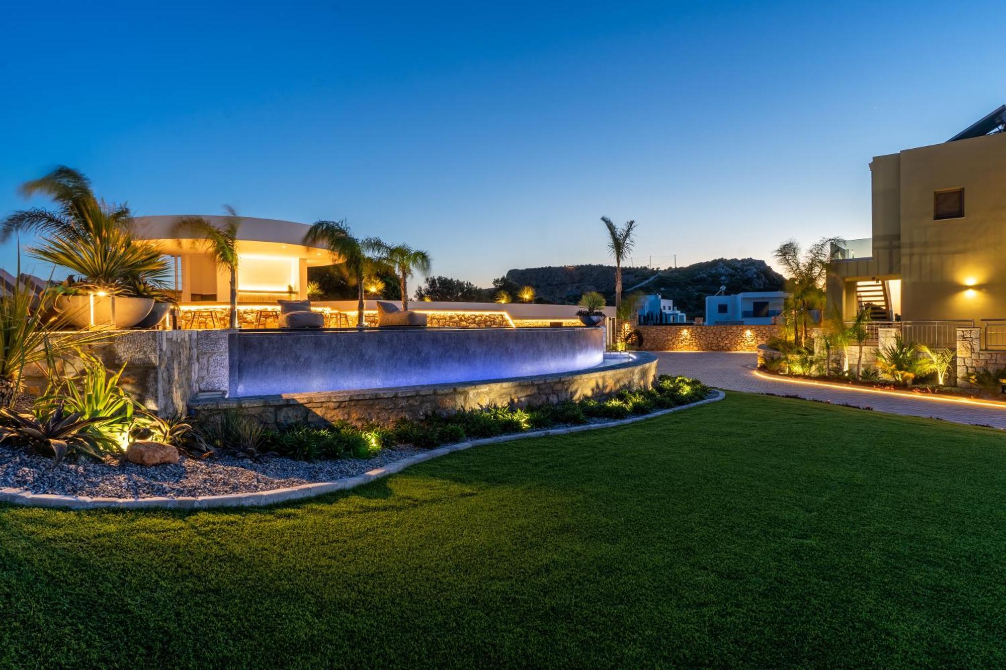 Rhode Luxury Villa Kalithies Exterior foto