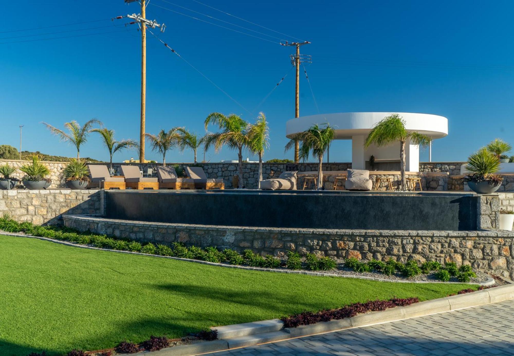 Rhode Luxury Villa Kalithies Exterior foto